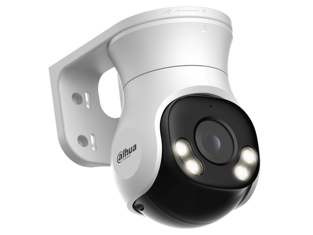 Camera analog Dahua rotativa, 2MP, IR 40m, microfon, imagine color 24/7, 2.8mm, rotire de pe mobil, IP66 - HAC-PT1239A-A-LED-0280B-S2 - imagine 2