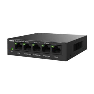 Router 5 x RJ45 1G (4 x PoE Out 802.3af/at), Multi-WAN, Cloud Managed - TENDA TND-G0-5G-PoE [1]