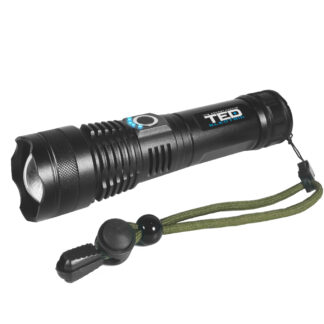 Lanterna cu acumulator si ZOOM 1600lm, include 1 x 18650, TL-9136 TED,  A0112665 [1]