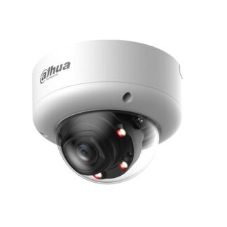 Camera IP Dahua WizMind 4MP Smart Dual Light IR 60m + lumina calda 50m, lentila varifocala 2.7-12mm, microfon incorporat, alarma 2 in/1 out, IK10, PoE, IPC-HDBW5459E1-ZE-IL-2712 [1]