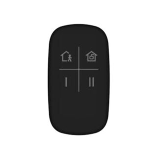 Telecomanda wireless cu 4 butoane Hikvision AX PRO DS-PKF1-WE/BK, LED, 868 MHz, RF 900 m [1]