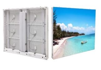 Display LED outdoor Dahua DHI-PHGOA10-PH, pixel pitch 10 mm, cabinet 960x960 mm, IP68 fata/IP66 spate, luminozitate ≥6000 cd/m², refresh rate ≥3840 Hz [1]
