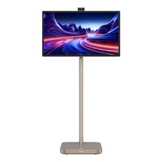 Monitor smart mobil touchscreen Dahua Explorer DHI-LM32-U400PN, 32 inch, 4K Ultra HD, VA, 60Hz, Android 13, 8GB RAM, 128GB, camera 8MP, Wi-Fi 6, Bluetooth 5.2, baterie 144Wh, stand reglabil, Alb
