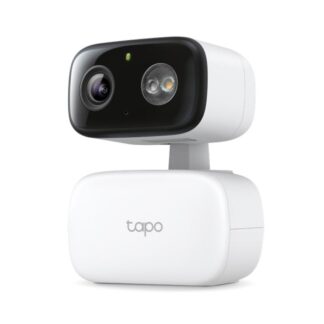 Camera supraveghere IP WiFi TP-Link Tapo C206, Full HD 1080p, IR 12m, Pan/Tilt 360, lentila fixa 4mm, microfon si difuzor, alarma sonora si luminoasa, microSD 512GB, IP65