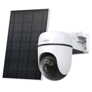 Camera supraveghere IP WiFi TP-Link Tapo C630 KIT, 3K 5MP, Pan/Tilt, IR 16m, lentila fixa 4mm, microfon si difuzor, alarma sonora si luminoasa, panou solar, microSD 512GB, IP65 [1]