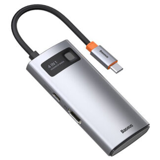 Adaptor multifunctional 4in1 USB Type-C / HDMI / USB 3.0 / USB 2.0 + PD Baseus, BRA013892 [1]