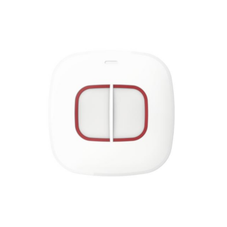 Buton panica wireless Hikvision AX PRO DS-PDEB2-EG2-WE(B), IP66, protectie accidentala, baterie inclusa [1]