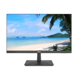 Monitor pentru supraveghere video cu difuzoare, 23.8 inch (60 cm), Slim, 1080p Full HD, prindere VESA, HDMI, VGA, Dahua LM24-H200