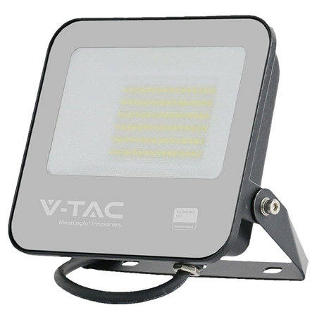 Reflector V-TAC, led smd 50W 6500K IP65 cip samsung - negru/gri SKU-23600 - imagine 2