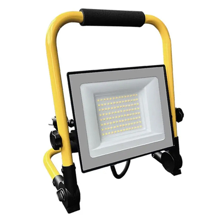 Reflector V-TAC,  led 50W 4000K cablu 3m + stand cip cree - negru/galben, SKU-242186 - imagine 2