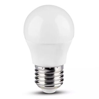 Bec LED V-tac,  smart E27 G45, 4.5W, RGB, alb cald si rece, SKU-2755