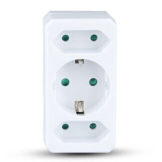 Adaptor V-tac, 3 prize 2X2.5A si 1X16A max 3680W,  SKU-8784