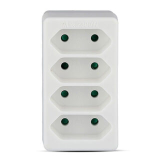 Adaptor V-TAC,  4 prize, 4 x 2.5A, max. 2300W, SKU-8803