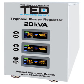 Stabilizator de tensiune trifazat SERVO 20KVA TED-SVC20000