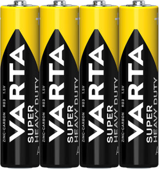 Baterii AAA LR3 1.5V Varta Super Heavy Duty Bulk 4, A0115450 [1]