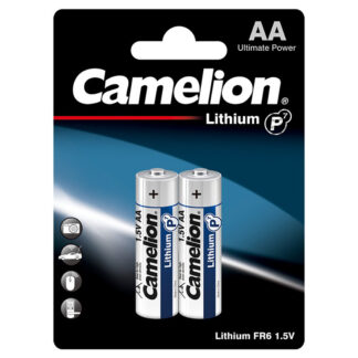 Baterie Litiu Camelion 1.5V AA LR6, Dimensiuni 14.5 x 50.5 mm Blister 2, A0115217 Baterie Litiu Camelion 1.5V AA LR6, Dimensiuni 14.5 x 50.5 mm Blister 2, A0115217