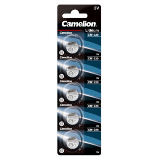 Baterie Litiu Camelion  3V CR1220 38mAh, Dimensiuni 12 x 20 mm Blister 5, A0115220 [1]