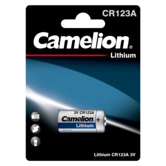 Baterie Litiu Camelion  3V CR123A 1480mAh, Dimensiuni 16.8 x 34.55 mm Blister 1, BA081994 [1]