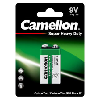Baterie Camelion 9V 6F22 6LR61 Super Heavy Duty Blister 1, BA084126 Baterie Camelion 9V 6F22 6LR61 Super Heavy Duty Blister 1, BA084126