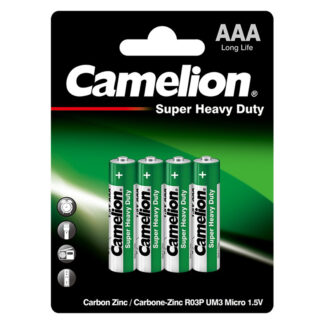 Baterii Camelion  AAA LR3 1.5V Super Heavy Duty Blister 4, A0115232