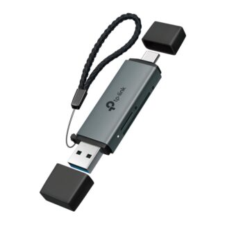 Cititor de carduri TP-Link UA430D, USB 3.0 Type-C si USB-A, SD si microSD, UHS-I, viteza pana la 5Gbps