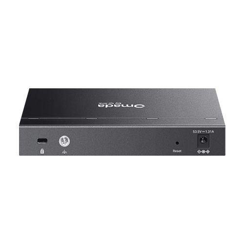 Switch Easy Managed Omada ES208GP, 8 porturi Gigabit PoE+, buget PoE 64W, management cloud Omada, VLAN, QoS, IGMP Snooping, carcasa metalica - imagine 3