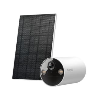 Kit 4 camere supraveghere IP WiFi TP-Link Tapo C410, 2K 3MP, IR 9.1m, lentila fixa 3.17mm, microfon si difuzor, alarma sonora, baterie 6400mAh, microSD 512GB, IP65 [1]