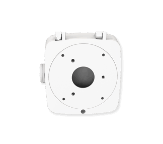 Doza conexiuni Milesight A63 pentru camere Mini Bullet si Motorized Bullet, aluminiu, montaj perete/tavan, 134 x 126 x 40 mm [1]