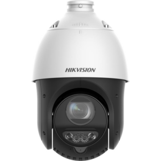 Camera supraveghere IP Hikvision Speed Dome 2MP AcuSense, IR 100m, lentila varifocala 4.8-120mm, zoom optic 25x, microfon dual, difuzor, alarma audio-vizuala, PoE+ - DS-2DE4225IWG1-E