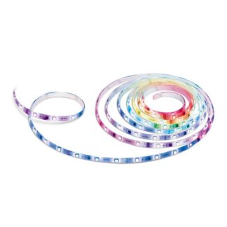 Banda LED smart WiFi RGBIC TP-Link Tapo L920-5, 5m, multicolor, sincronizare muzica, control aplicatie, compatibila Alexa si Google Assistant [1]
