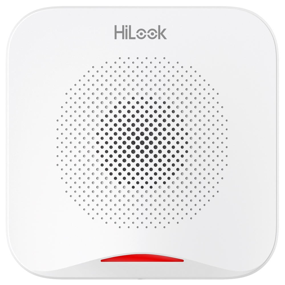 Sirena de interior wireless HiLook ALARM-S201-WE(Red), 868.6Mhz, pana la 1600m, 4x baterie AA [1]