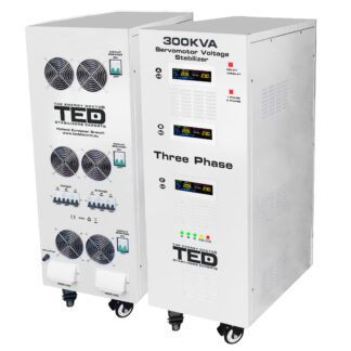 Stabilizator TED Electric, retea maxim 300KVA-SVC cu servomotor trifazat-trifazat TED007469