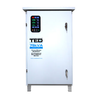 Stabilizator TED Electric, retea maxim 75KVA-SVC cu servomotor trifazat-trifazat pentru exterior IP65 TED007506, A0117039 Stabilizator TED Electric, retea maxim 75KVA-SVC cu servomotor trifazat-trifazat pentru exterior IP65 TED007506, A0117039