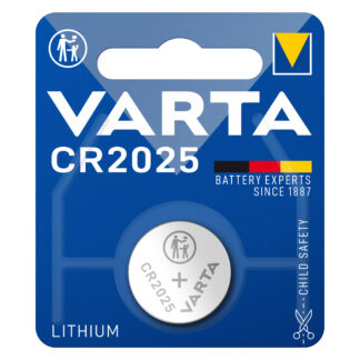 Baterie Litiu 3V CR2025 170mAh, Dimensiuni 20 x 2.5 mm Varta Blister 1, BA001455 [1]