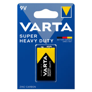 Baterie Varta 9V 6F22 6LR61 Varta Super Heavy Duty Blister 1, BA065767 Baterie Varta 9V 6F22 6LR61 Varta Super Heavy Duty Blister 1, BA065767