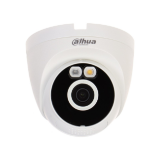 Camera de supraveghere Wi-Fi 6 Dahua, 5MP, 2.8mm, iluminare duala, microfon, functii AI, Bluetooth, slot microSD, IP67,  IPC-T5A-IL-0280B