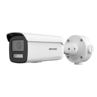 Camera IP Bullet Hikvision,  4MP, IR 60m, lentila fixa 2.8mm, PoE, H.265+, AcuSense AI persoane si vehicule, DarkFighter, stroboscop si avertizare sonora, IP67, DS-2CD3T46G2-ISU/SL(2.8mm)(H)(eF)