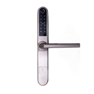 Yala Smart MONACO Silver cu Amprenta, PIN, Bluetooth, WiFi si Card RFID  Incuietoare Inteligenta pentru Usi Lemn/PVC, SMP-MONACO-1TT-SI [1]
