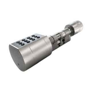 Yala Cilindru Smart PORTLAND 75 Silver cu Cod PIN, Card RFID, Bluetooth si WiFi , SMP-PORTLAND-75MM-SI [1]