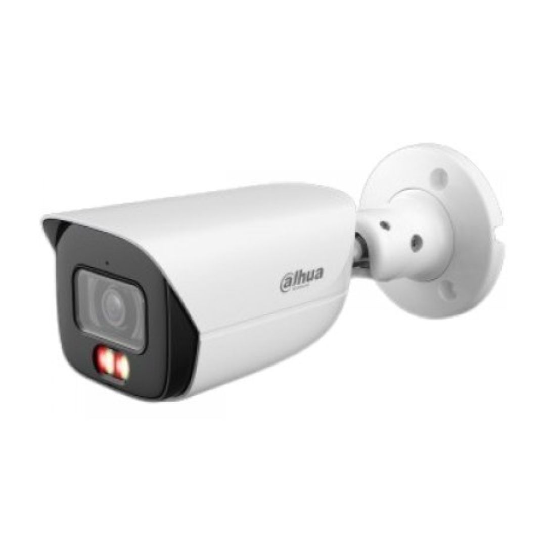 Camera IP exterior Dahua WizSense 8MP Smart Dual Light IR 40m lumina calda 30m lentila 2.8mm microfon PoE IP67 microSD IPC-HFW3849E-AS-IL-0280B [1]