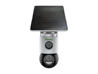 Camera IP 4G cu panou solar Tiandy 6MP Dual Lens IR 30m lumina alba 20m lentile 4mm microfon difuzor microSD IP65 TC-H363U-9DA-4 [1]
