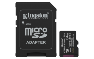 Card memorie microSD Kingston Canvas Select Plus 64GB UHS-I U1 V10 A1 100MB/s SDCS3-64GB [1]