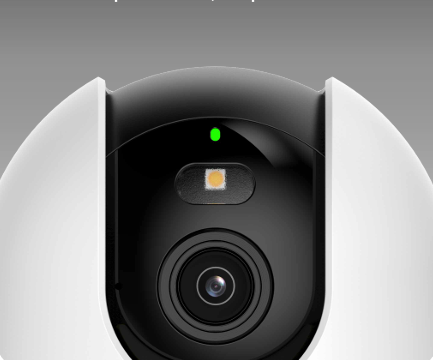 Camera de supraveghere WiFi de interior Dahua DH‑H5A, Pan/Tilt 360°, 5MP 2880×1620, WiFi 6, Vedere nocturnă IR 10 m, Detecție AI persoane și animale, Urmărire automată, Patrulare presetată, Mod confidențialitate, Microfon și difuzor, Slot microSD [1]