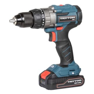 Masina de insurubat cu acumulator TRYTON TBLV202, Li-Ion 20V, 2 acumulatori 2.0Ah, cuplu 50Nm, 2 viteze, cod produs TBLV202