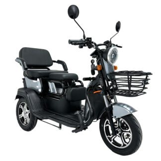 Triciclu electric RPX-TRI 1000W 60V 20Ah gri autonomie 50km viteza 25km/h locuri ajustabile [1]