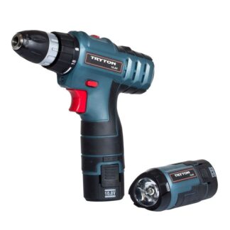 Masina de insurubat cu acumulator TRYTON, Li-Ion 10.8V, 2 acumulatori 1.3Ah, cuplu 12Nm, 2 viteze, TUV10L [1]