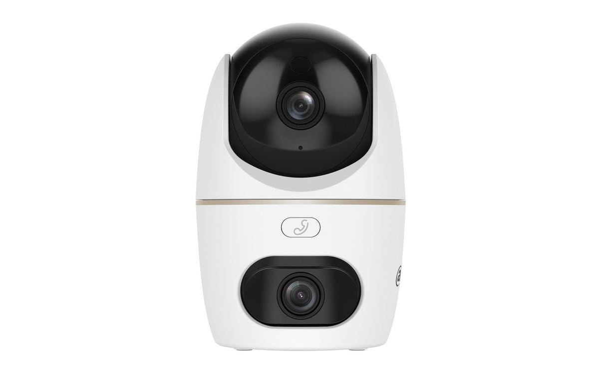 Camera wireless Dahua H3D-3F Hero Dual, 2 lentile 3+3MP, IR si LED alb, Microfon si difuzor, Wi-Fi 6, IPC-H3D-3F [1]