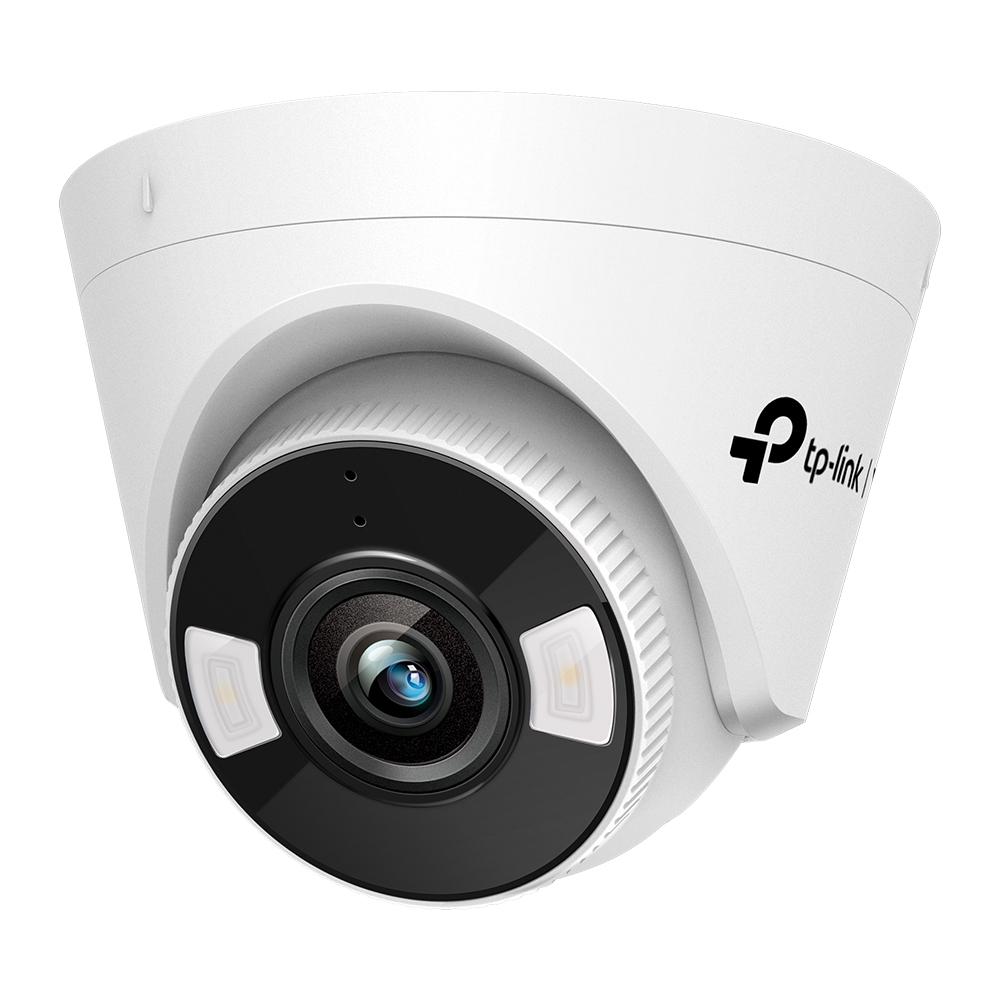 Camera IP Turret TP-Link VIGI C450, 5MP Full-Color, IR 30m si lumina alba 30m, lentila fixa 2.8mm/4mm, PoE, microfon si difuzor, VIGI C450(4MM) - imagine 3