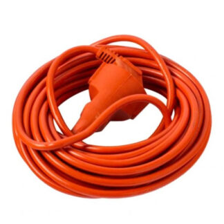 Prelungitor 10 metri cu 1 Schuko, Cablu 3x 1mm, Culoare Portocaliu, Putere 2300W 10A, SPN2133 [1]