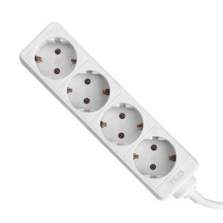 Prelungitor 1.5 metri cu 4 Schuko, Cablu 3x 1mm, Culoare Alb, Putere 2300W 10A, TED Electric GN081930 Prelungitor 1.5 metri cu 4 Schuko, Cablu 3x 1mm, Culoare Alb, Putere 2300W 10A, TED Electric GN081930